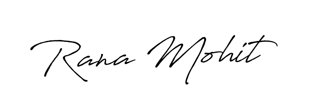 This is the best signature style for the Rana Mohit name. Also you like these signature font (Antro_Vectra_Bolder). Mix name signature. Rana Mohit signature style 7 images and pictures png