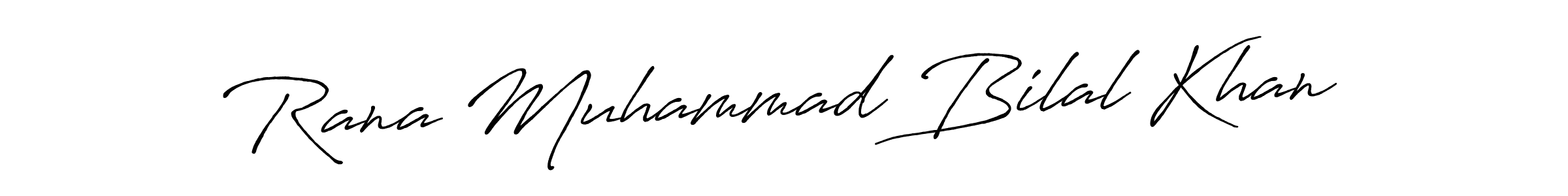 Make a beautiful signature design for name Rana Muhammad Bilal Khan. Use this online signature maker to create a handwritten signature for free. Rana Muhammad Bilal Khan signature style 7 images and pictures png