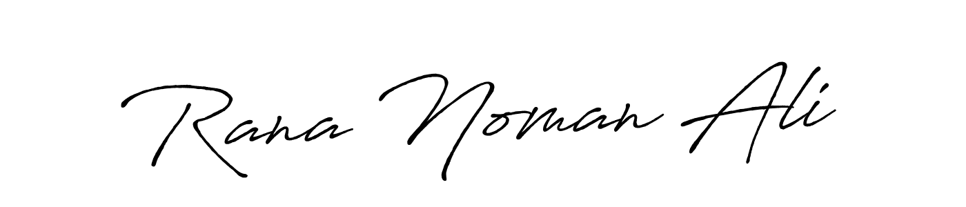 It looks lik you need a new signature style for name Rana Noman Ali. Design unique handwritten (Antro_Vectra_Bolder) signature with our free signature maker in just a few clicks. Rana Noman Ali signature style 7 images and pictures png