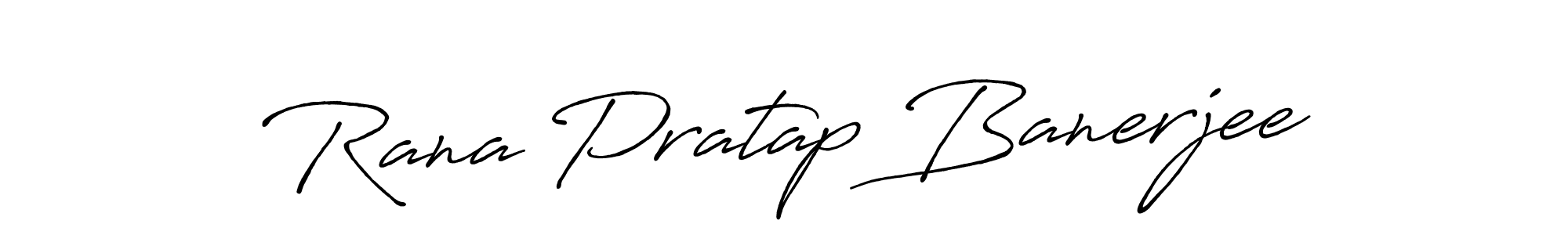 Rana Pratap Banerjee stylish signature style. Best Handwritten Sign (Antro_Vectra_Bolder) for my name. Handwritten Signature Collection Ideas for my name Rana Pratap Banerjee. Rana Pratap Banerjee signature style 7 images and pictures png