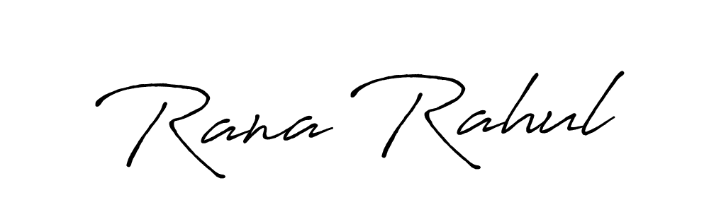 Here are the top 10 professional signature styles for the name Rana Rahul. These are the best autograph styles you can use for your name. Rana Rahul signature style 7 images and pictures png