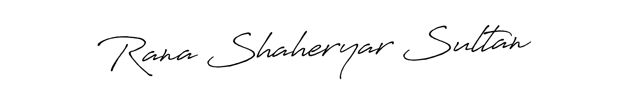 How to make Rana Shaheryar Sultan signature? Antro_Vectra_Bolder is a professional autograph style. Create handwritten signature for Rana Shaheryar Sultan name. Rana Shaheryar Sultan signature style 7 images and pictures png
