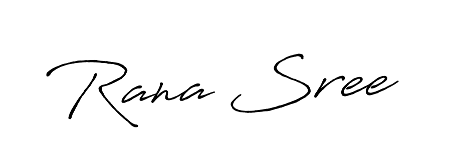 It looks lik you need a new signature style for name Rana Sree. Design unique handwritten (Antro_Vectra_Bolder) signature with our free signature maker in just a few clicks. Rana Sree signature style 7 images and pictures png