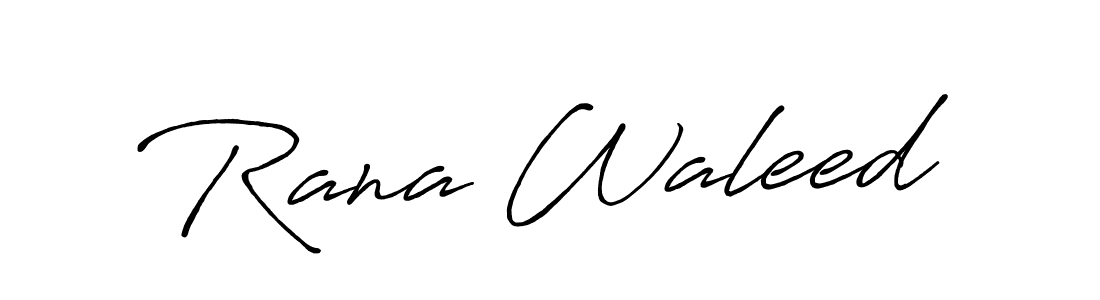 It looks lik you need a new signature style for name Rana Waleed. Design unique handwritten (Antro_Vectra_Bolder) signature with our free signature maker in just a few clicks. Rana Waleed signature style 7 images and pictures png