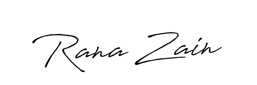 How to make Rana Zain signature? Antro_Vectra_Bolder is a professional autograph style. Create handwritten signature for Rana Zain name. Rana Zain signature style 7 images and pictures png