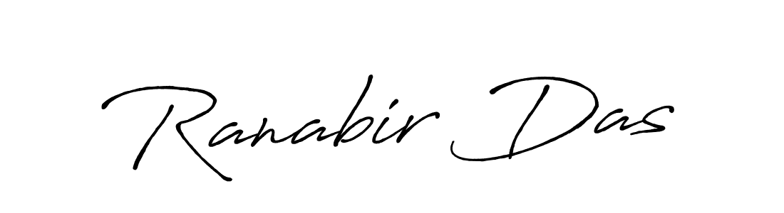 Also You can easily find your signature by using the search form. We will create Ranabir Das name handwritten signature images for you free of cost using Antro_Vectra_Bolder sign style. Ranabir Das signature style 7 images and pictures png