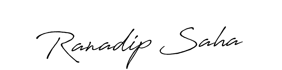 How to make Ranadip Saha signature? Antro_Vectra_Bolder is a professional autograph style. Create handwritten signature for Ranadip Saha name. Ranadip Saha signature style 7 images and pictures png