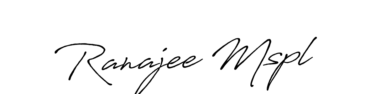 Use a signature maker to create a handwritten signature online. With this signature software, you can design (Antro_Vectra_Bolder) your own signature for name Ranajee Mspl. Ranajee Mspl signature style 7 images and pictures png