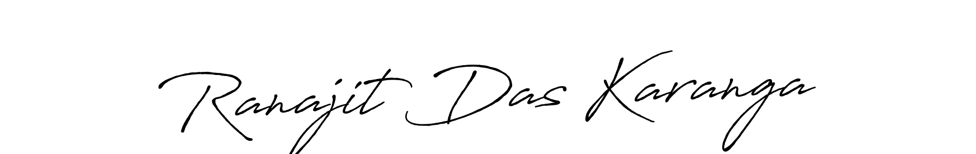 Similarly Antro_Vectra_Bolder is the best handwritten signature design. Signature creator online .You can use it as an online autograph creator for name Ranajit Das Karanga. Ranajit Das Karanga signature style 7 images and pictures png