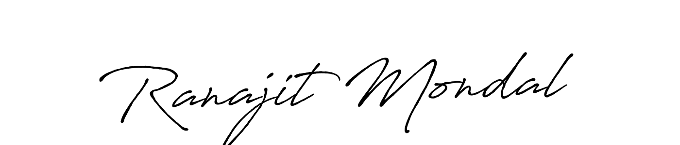 You should practise on your own different ways (Antro_Vectra_Bolder) to write your name (Ranajit Mondal) in signature. don't let someone else do it for you. Ranajit Mondal signature style 7 images and pictures png