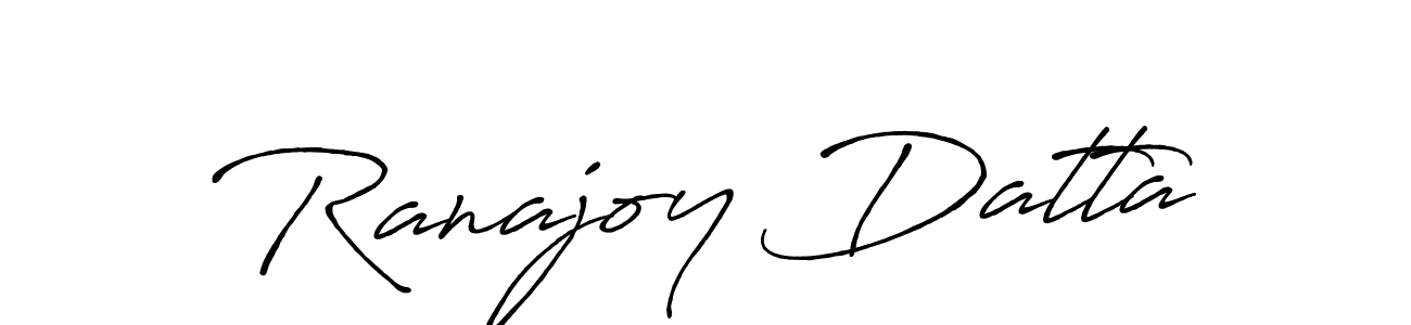 Make a beautiful signature design for name Ranajoy Datta. Use this online signature maker to create a handwritten signature for free. Ranajoy Datta signature style 7 images and pictures png