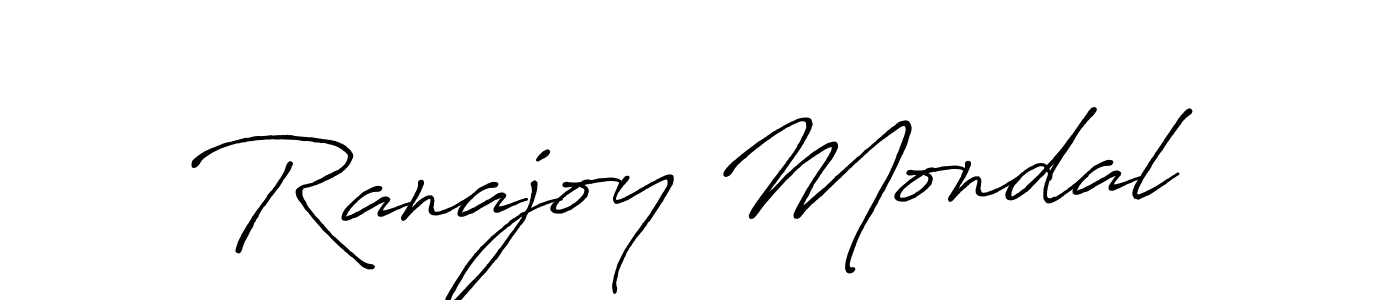You should practise on your own different ways (Antro_Vectra_Bolder) to write your name (Ranajoy Mondal) in signature. don't let someone else do it for you. Ranajoy Mondal signature style 7 images and pictures png