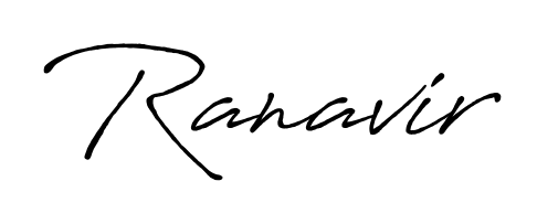 Generate high-definition signature styles for Ranavir. The Antro_Vectra_Bolder typeface ensures crisp legibility and sophisticated design. Ranavir signature style 7 images and pictures png