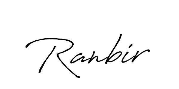 Also You can easily find your signature by using the search form. We will create Ranbir name handwritten signature images for you free of cost using Antro_Vectra_Bolder sign style. Ranbir signature style 7 images and pictures png