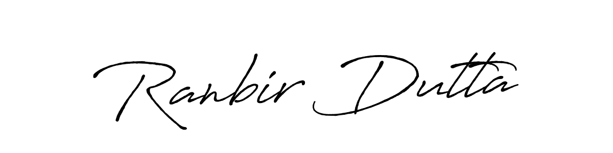 It looks lik you need a new signature style for name Ranbir Dutta. Design unique handwritten (Antro_Vectra_Bolder) signature with our free signature maker in just a few clicks. Ranbir Dutta signature style 7 images and pictures png