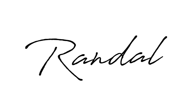 Best and Professional Signature Style for Randal. Antro_Vectra_Bolder Best Signature Style Collection. Randal signature style 7 images and pictures png