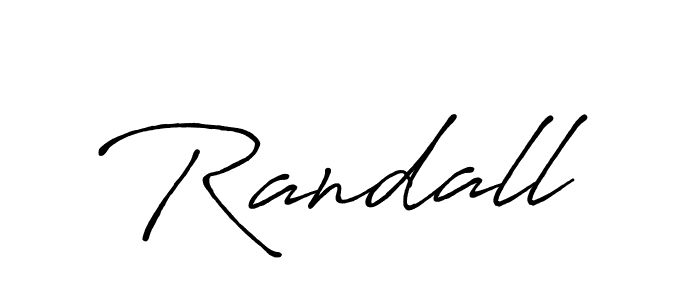 Design your own signature with our free online signature maker. With this signature software, you can create a handwritten (Antro_Vectra_Bolder) signature for name Randall. Randall signature style 7 images and pictures png