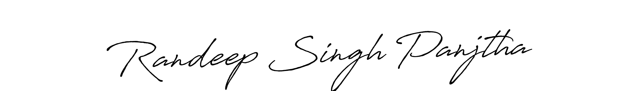 How to Draw Randeep Singh Panjtha signature style? Antro_Vectra_Bolder is a latest design signature styles for name Randeep Singh Panjtha. Randeep Singh Panjtha signature style 7 images and pictures png