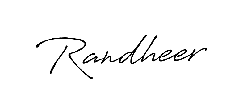 Similarly Antro_Vectra_Bolder is the best handwritten signature design. Signature creator online .You can use it as an online autograph creator for name Randheer. Randheer signature style 7 images and pictures png