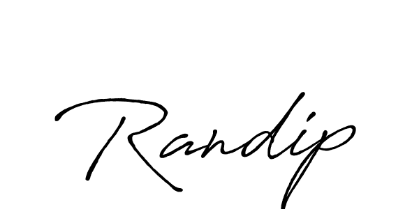 Use a signature maker to create a handwritten signature online. With this signature software, you can design (Antro_Vectra_Bolder) your own signature for name Randip. Randip signature style 7 images and pictures png