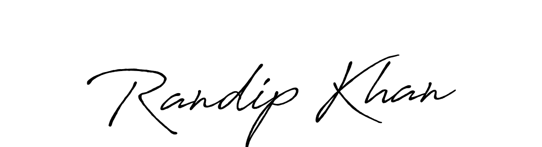 How to make Randip Khan signature? Antro_Vectra_Bolder is a professional autograph style. Create handwritten signature for Randip Khan name. Randip Khan signature style 7 images and pictures png