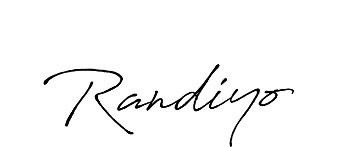 if you are searching for the best signature style for your name Randiyo. so please give up your signature search. here we have designed multiple signature styles  using Antro_Vectra_Bolder. Randiyo signature style 7 images and pictures png