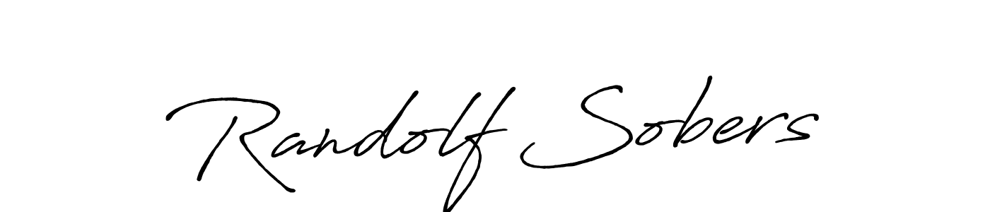 Once you've used our free online signature maker to create your best signature Antro_Vectra_Bolder style, it's time to enjoy all of the benefits that Randolf Sobers name signing documents. Randolf Sobers signature style 7 images and pictures png