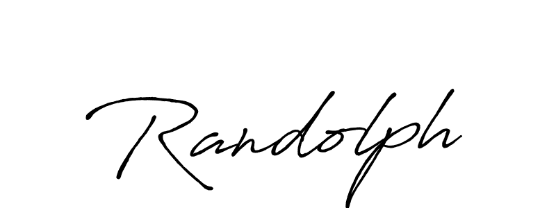 Best and Professional Signature Style for Randolph. Antro_Vectra_Bolder Best Signature Style Collection. Randolph signature style 7 images and pictures png