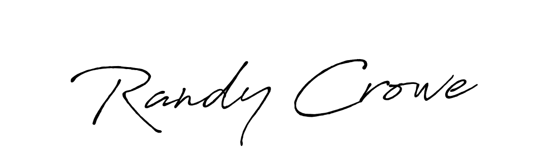 if you are searching for the best signature style for your name Randy Crowe. so please give up your signature search. here we have designed multiple signature styles  using Antro_Vectra_Bolder. Randy Crowe signature style 7 images and pictures png