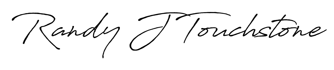 Make a beautiful signature design for name Randy J Touchstone. With this signature (Antro_Vectra_Bolder) style, you can create a handwritten signature for free. Randy J Touchstone signature style 7 images and pictures png