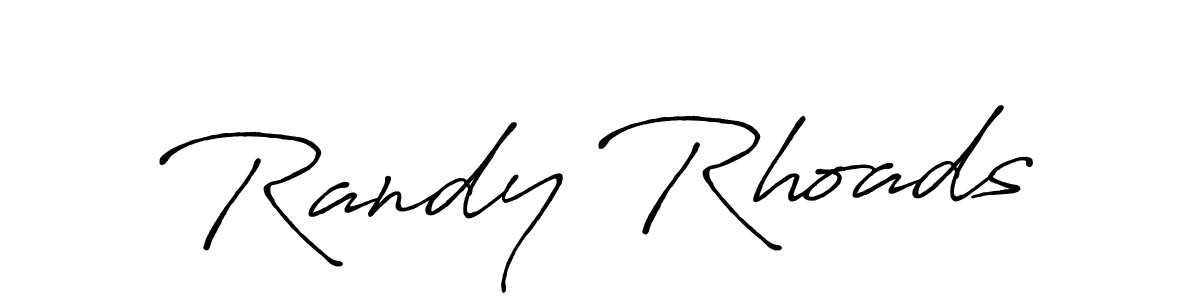 It looks lik you need a new signature style for name Randy Rhoads. Design unique handwritten (Antro_Vectra_Bolder) signature with our free signature maker in just a few clicks. Randy Rhoads signature style 7 images and pictures png