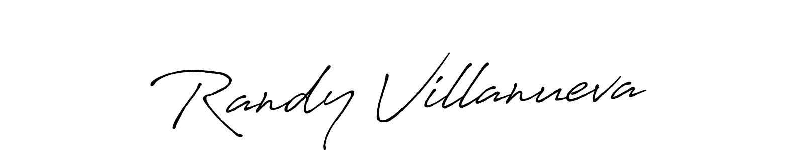 The best way (Antro_Vectra_Bolder) to make a short signature is to pick only two or three words in your name. The name Randy Villanueva include a total of six letters. For converting this name. Randy Villanueva signature style 7 images and pictures png