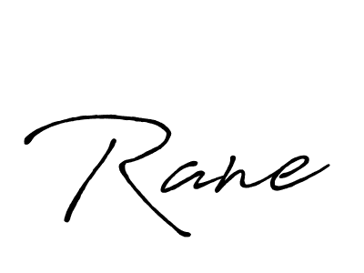 Design your own signature with our free online signature maker. With this signature software, you can create a handwritten (Antro_Vectra_Bolder) signature for name Rane. Rane signature style 7 images and pictures png