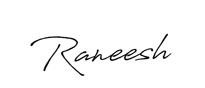 Use a signature maker to create a handwritten signature online. With this signature software, you can design (Antro_Vectra_Bolder) your own signature for name Raneesh. Raneesh signature style 7 images and pictures png