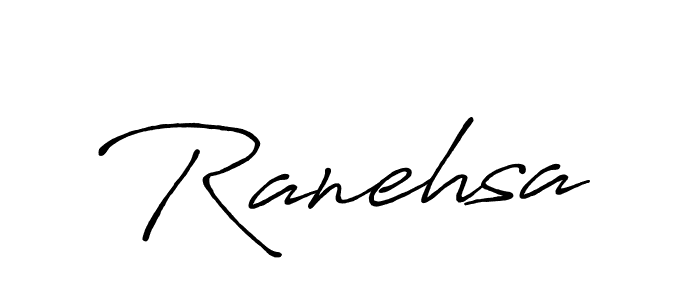 if you are searching for the best signature style for your name Ranehsa. so please give up your signature search. here we have designed multiple signature styles  using Antro_Vectra_Bolder. Ranehsa signature style 7 images and pictures png