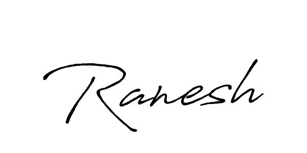 Ranesh stylish signature style. Best Handwritten Sign (Antro_Vectra_Bolder) for my name. Handwritten Signature Collection Ideas for my name Ranesh. Ranesh signature style 7 images and pictures png