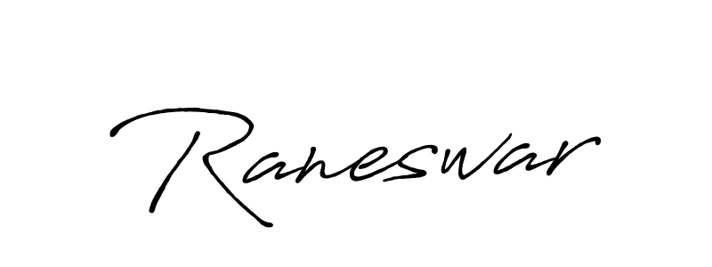 Design your own signature with our free online signature maker. With this signature software, you can create a handwritten (Antro_Vectra_Bolder) signature for name Raneswar. Raneswar signature style 7 images and pictures png