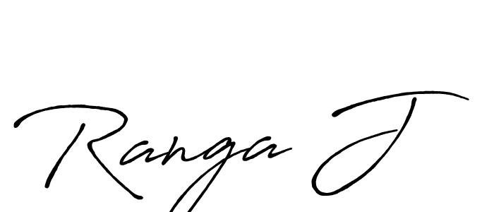 Also You can easily find your signature by using the search form. We will create Ranga J name handwritten signature images for you free of cost using Antro_Vectra_Bolder sign style. Ranga J signature style 7 images and pictures png