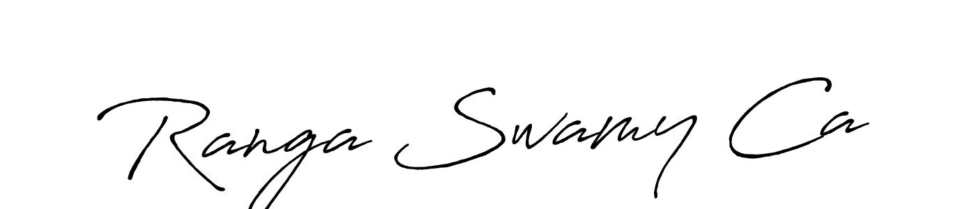 Also we have Ranga Swamy Ca name is the best signature style. Create professional handwritten signature collection using Antro_Vectra_Bolder autograph style. Ranga Swamy Ca signature style 7 images and pictures png