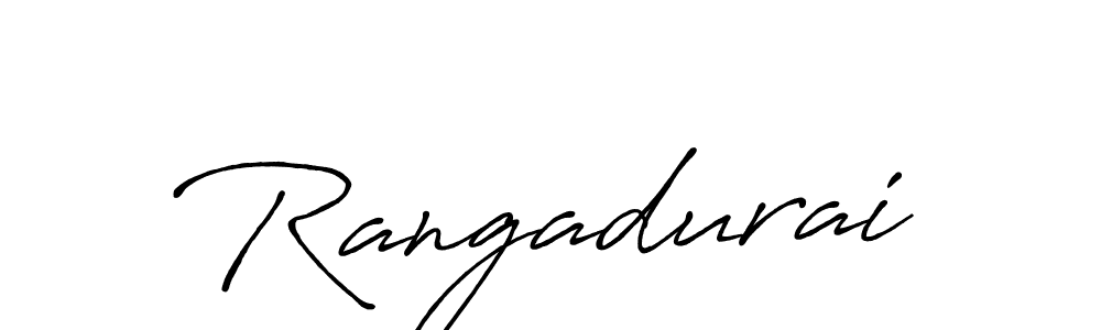 You should practise on your own different ways (Antro_Vectra_Bolder) to write your name (Rangadurai) in signature. don't let someone else do it for you. Rangadurai signature style 7 images and pictures png