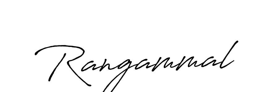 You should practise on your own different ways (Antro_Vectra_Bolder) to write your name (Rangammal) in signature. don't let someone else do it for you. Rangammal signature style 7 images and pictures png