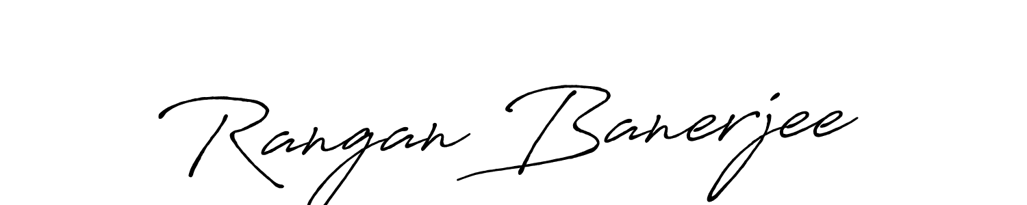 Antro_Vectra_Bolder is a professional signature style that is perfect for those who want to add a touch of class to their signature. It is also a great choice for those who want to make their signature more unique. Get Rangan Banerjee name to fancy signature for free. Rangan Banerjee signature style 7 images and pictures png