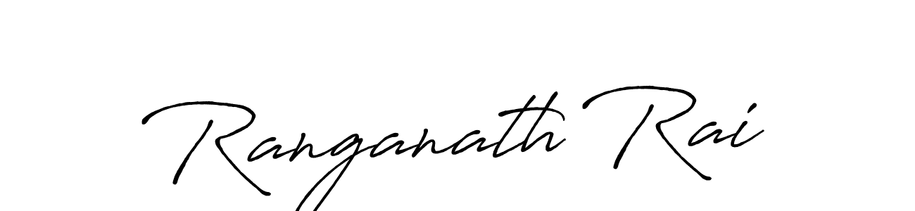 It looks lik you need a new signature style for name Ranganath Rai. Design unique handwritten (Antro_Vectra_Bolder) signature with our free signature maker in just a few clicks. Ranganath Rai signature style 7 images and pictures png