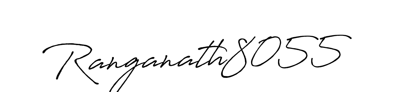 Ranganath8055 stylish signature style. Best Handwritten Sign (Antro_Vectra_Bolder) for my name. Handwritten Signature Collection Ideas for my name Ranganath8055. Ranganath8055 signature style 7 images and pictures png