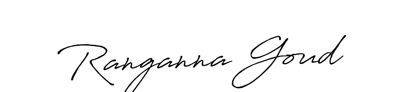 Similarly Antro_Vectra_Bolder is the best handwritten signature design. Signature creator online .You can use it as an online autograph creator for name Ranganna Goud. Ranganna Goud signature style 7 images and pictures png