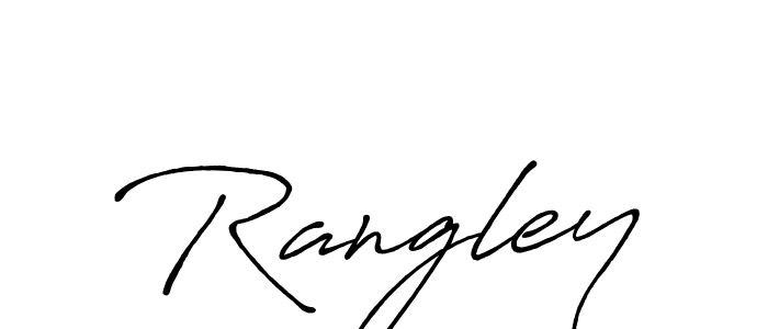 Create a beautiful signature design for name Rangley. With this signature (Antro_Vectra_Bolder) fonts, you can make a handwritten signature for free. Rangley signature style 7 images and pictures png