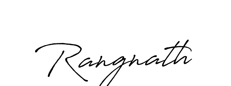 Make a beautiful signature design for name Rangnath. With this signature (Antro_Vectra_Bolder) style, you can create a handwritten signature for free. Rangnath signature style 7 images and pictures png