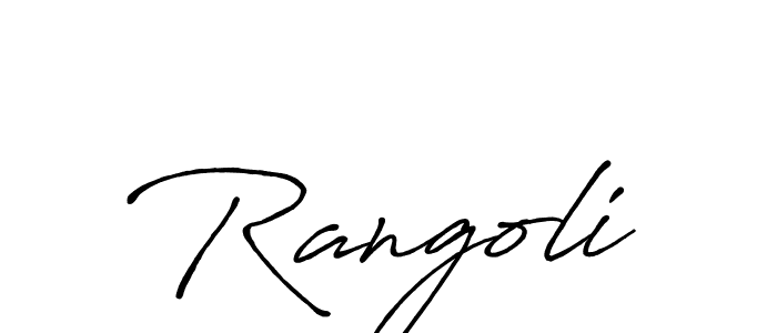 Once you've used our free online signature maker to create your best signature Antro_Vectra_Bolder style, it's time to enjoy all of the benefits that Rangoli name signing documents. Rangoli signature style 7 images and pictures png