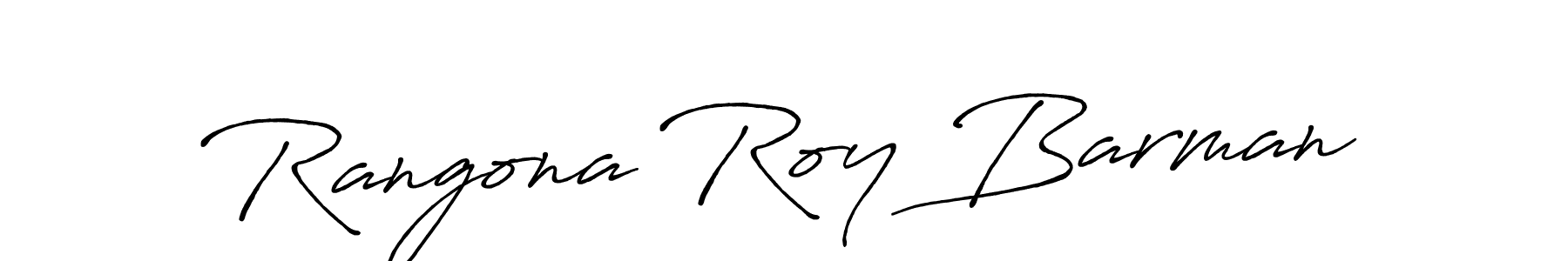 Also You can easily find your signature by using the search form. We will create Rangona Roy Barman name handwritten signature images for you free of cost using Antro_Vectra_Bolder sign style. Rangona Roy Barman signature style 7 images and pictures png