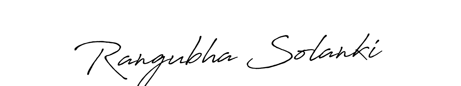 You can use this online signature creator to create a handwritten signature for the name Rangubha Solanki. This is the best online autograph maker. Rangubha Solanki signature style 7 images and pictures png